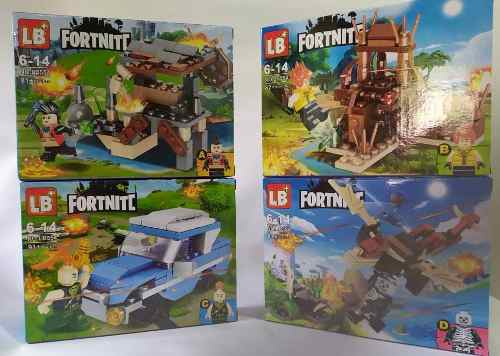 Muñeco Fortnite Estilo Lego Set 81 Pcs