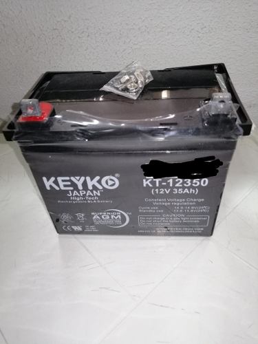 Pila Bateria 12v 35amp Recargable Kt  Keyko