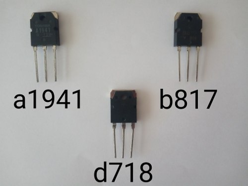Transistores B817,a,d718