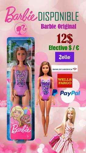 Barbie Original De Matel