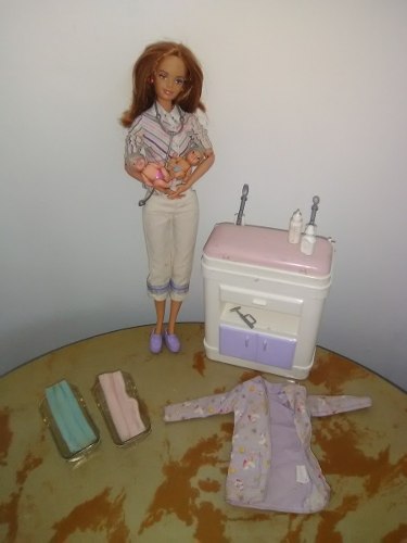 Barbie Pediatra Muñeca Original Mattel