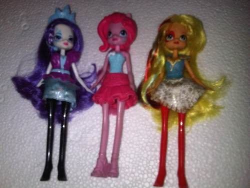 Bellas Muñecas Equestria Girls En Excelente Estado.