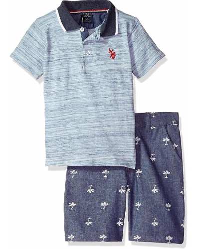 Conjuntos Para Bebé Y Niños Marca Calvin Klein Polo