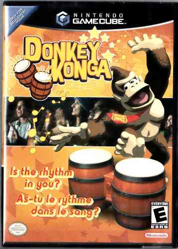 Donkey Konga. Is The Rhythm In You?. Video Juego Original U