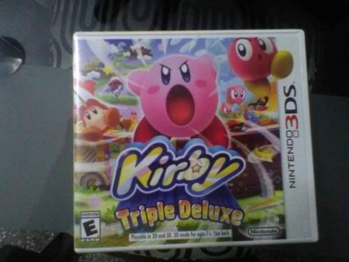 Juego Original Usado De 3ds Kirby Triple Deluxe