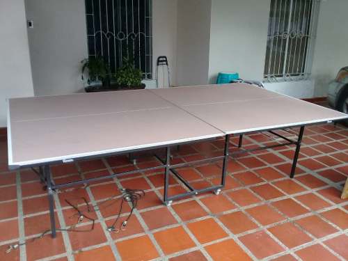 Mesa Ping Pong + Malla + Raquetas