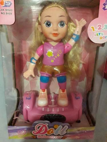 Muñeca Doll Balance Car Patinadora Con Luces Oferta 12 Vrd