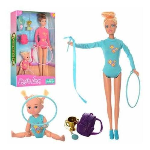Muñeca Tipo Barbie Defa Lucy Gimnasta Cod. 