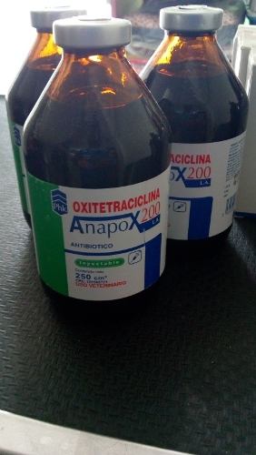 Oxitetraciclina Al 20 % De 250ml. Anapox