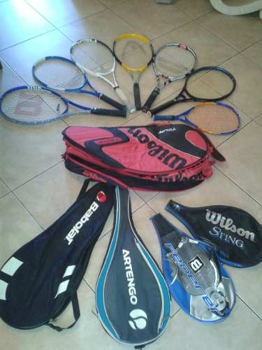 Raquetas De Tenis Y Bolso