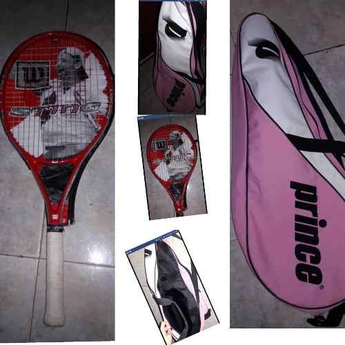 Raquetas Wilson Y Bolso Prince