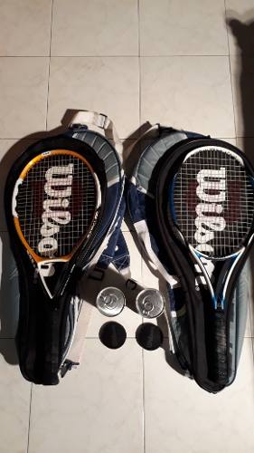 Set De Raquetas De Tenis Wilson