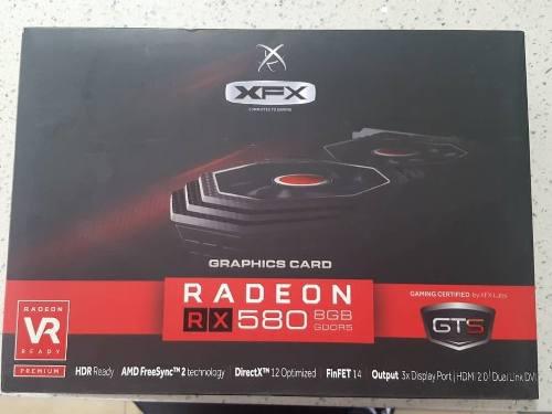 Tarjeta De Video Amd Radeon Rx 580 Memoria De Vídeo: 8 Gb