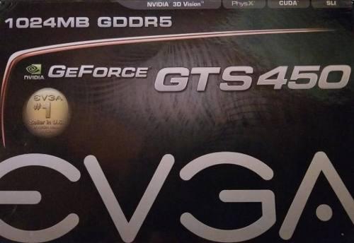 Tarjeta De Video Evga Gts450 1gb Gddr5