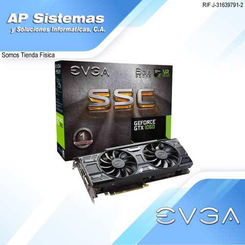 Tarjeta De Video Evga Gtx 1060 Ssc Gaming 6g