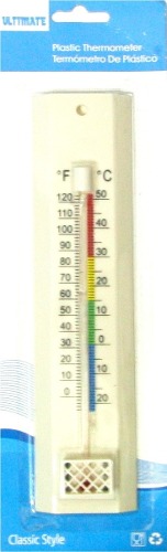 Termómetro Ambiental De Plástico, Hogar, Jardín