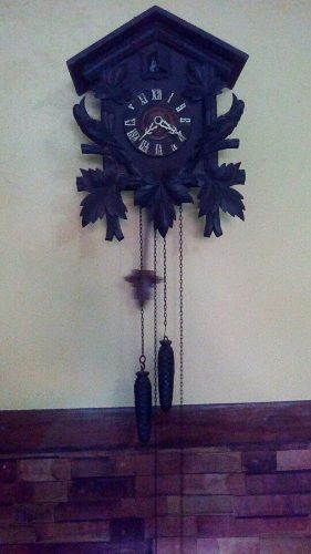 Antiguo Reloj Cucú Alemán
