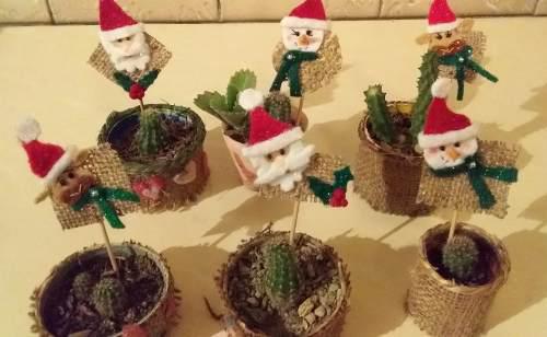 Cactus Adornos Miniaturas Decorativas Baby Shower A Parti
