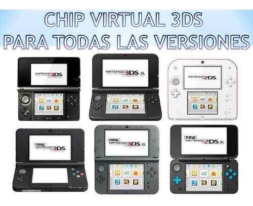 Chip Virtual Para Nintendo 3ds Todas Las Versiones