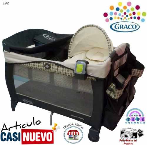 Corral Graco Moisés Cambiador Sonido Y Vibración