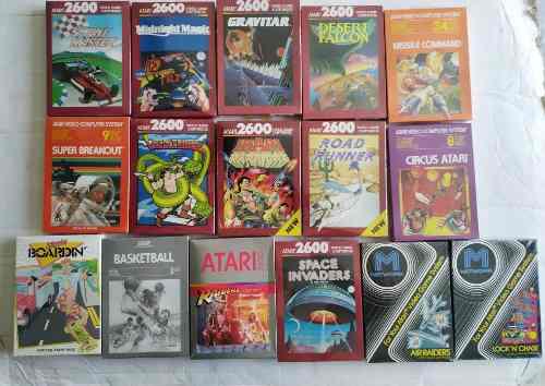 Juegos Atari 2600 Nuevos En Sus Cajas Selladas