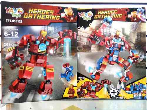 Legos Yayo Toys. Modelos De Super Héroes Y Mas.