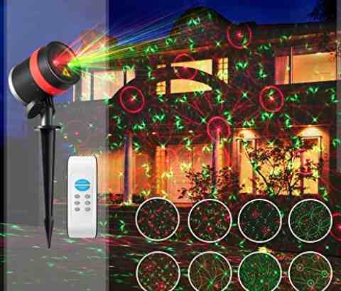Luces Laser Navidad Proyector