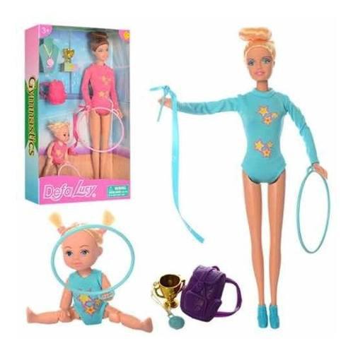 Muñeca Tipo Barbie Defa Lucy Gimnasta Cod. 8353