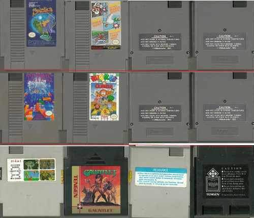 Nintendo Juegos Originales Casettes Nintendo (20d)