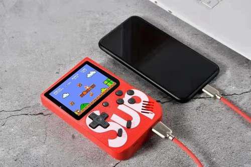 Nintendo Sup Pro Con Power Bank 2en1 + 400 Juegos Retro