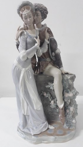 Porcelana Lladro Romeo Y Julieta Grande