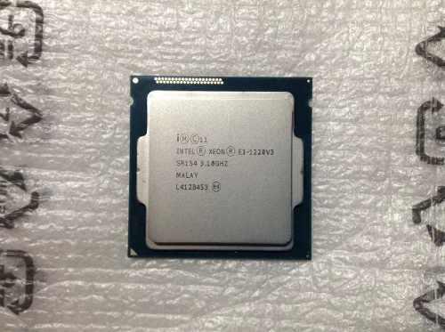 Procesador Intel Xeon E3-1220v3 3,1/3,5ghz Fclga1150