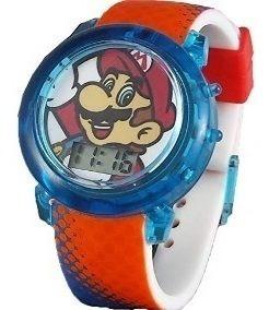 Reloj Para Niños Hora Digital Super Mario Bros Nintendo