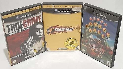 Tres Juegos Para Gamecube En 10v.