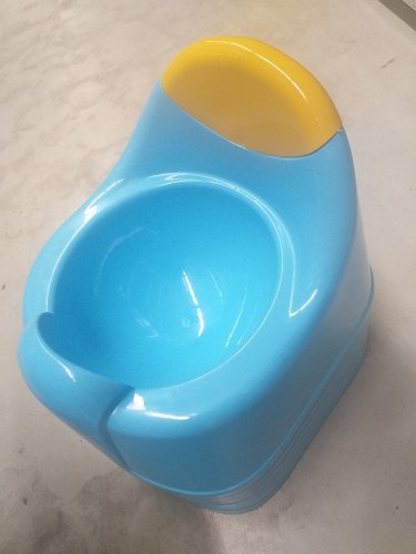 Basinilla Plastica Para Bebés Azul.