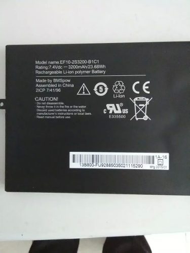 Bateria Mini Laptop Compatible Con Canaima Modelo Ef10mi2