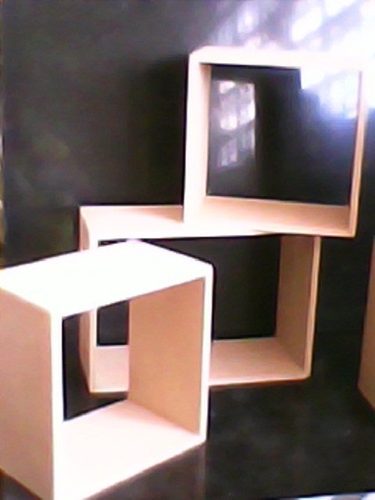 Cubos/cajas Exhibidores De Bisuteria/carteras Etc. En Mdf