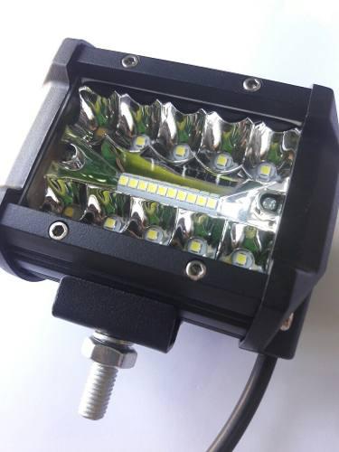 Faros Led Cuadrados 4x4 Multifuncional Tienda Fisica