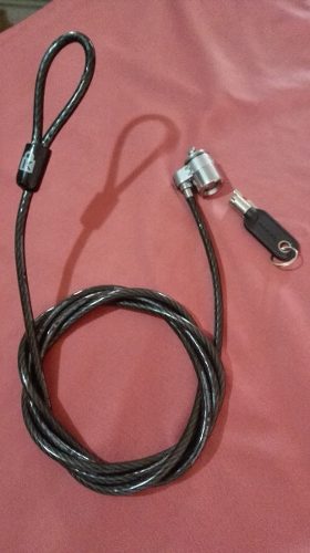 Guaya De Seguridad Para Laptop Con Llave