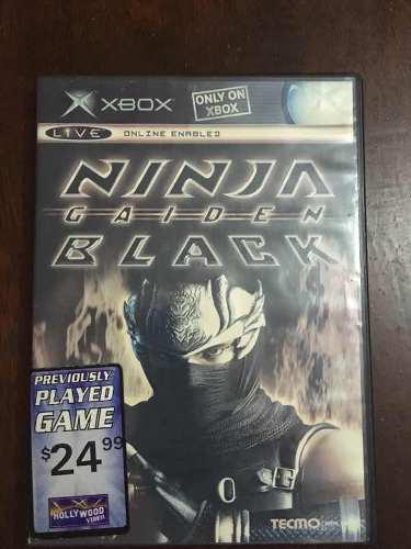 Juego Xbox Ninja Gaiden Black