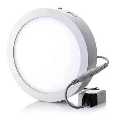 Lampara Led 6w Luz Blanca Borde Blanco Superficial Onled