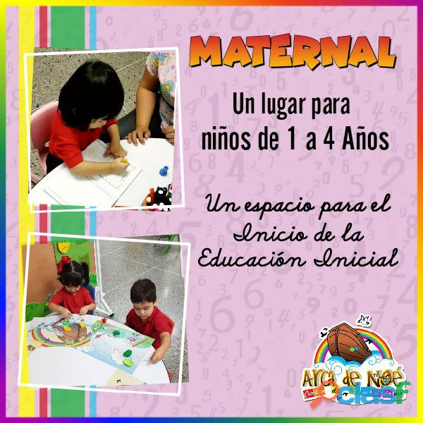 MATERNAL ARCA DE NOE EDUCACIÓN DE PRIMERA