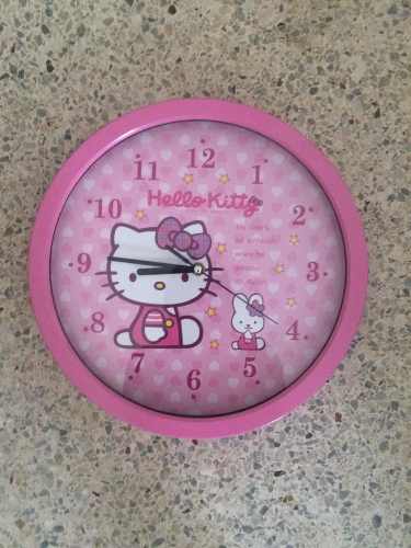 Reloj De Pared Hello Kitty