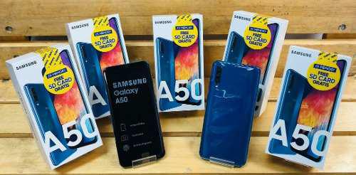Samsung Galaxy A 50 + Forro + Vidrio Digitel Liberado