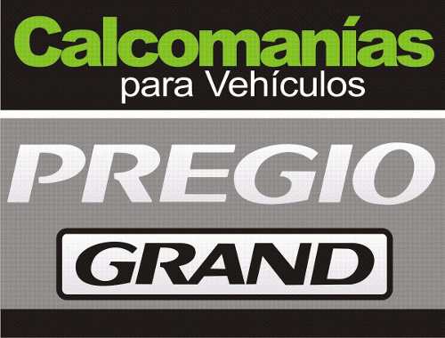 Calcomania Pregio Grand Gs Kit Completo