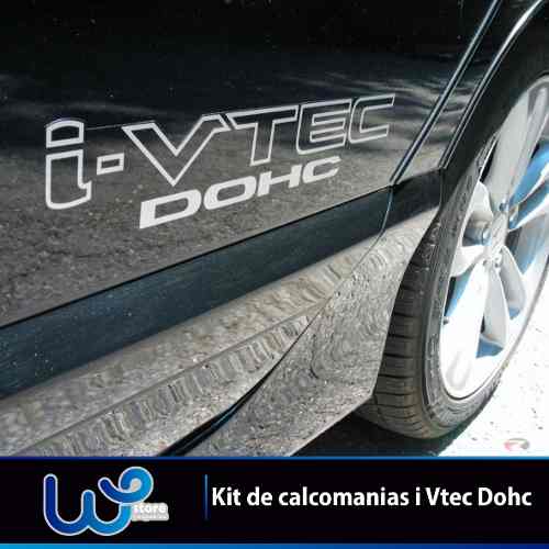 Calcomanias Dohc Vtec Para Honda Civic