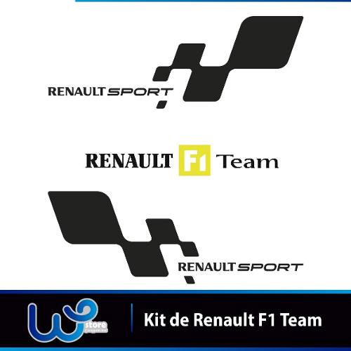Calcomanias Renault F1 Team