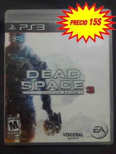 Juego Dead Apace 3 Play Ps3 Original Formato Blu-ray 10$