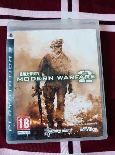 Juego Original Play 3. Call Of Duty. Modern Warfare 2.