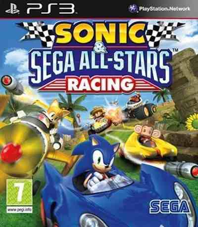 Juego Sonic & Sega All Star Racing Ps3. Digital